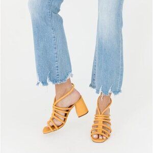 FREE PEOPLE Colette Cinched Heel Sandals EU‎ 39/ US 9